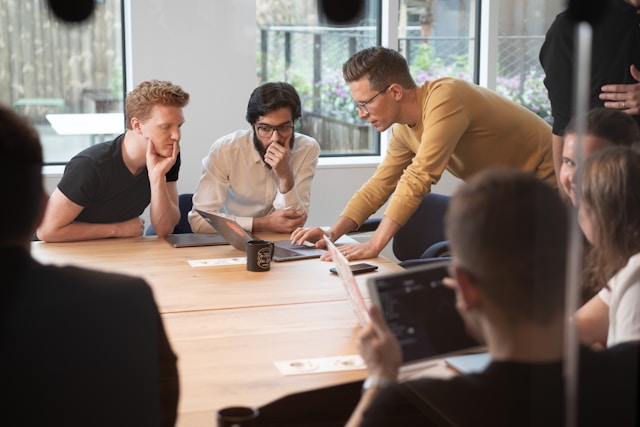 Team collaboration view